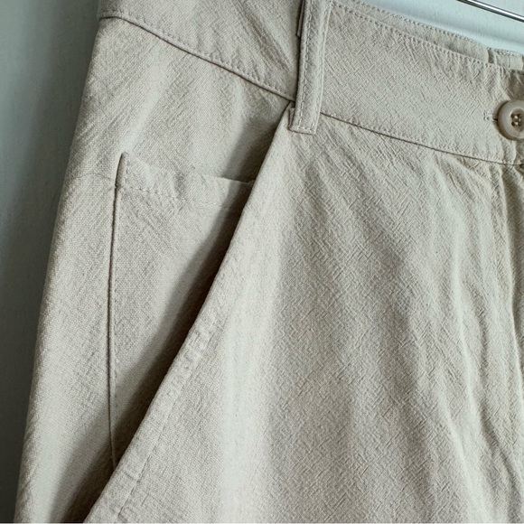 NWT! Rachel Pally linen Carson Pant Linen Canvas white cream neutral Large XL L - Picture 5 of 17
